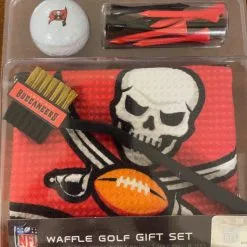 WinCraft NFL Waffle Golf Gift Set -CLUBS Shop PackagingHERO