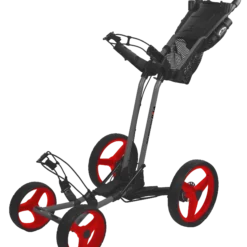 Sun Mountain Pathfinder PX4 Golf Push Carts -CLUBS Shop Pathfinder4MagneticGray Red