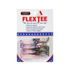 Hireko FlexTee Flexible Golf Tees - 8 Pack - Multi Heights 7 Hireko FlexTee Flexible Golf Tees - 8 Pack - Multi Heights -CLUBS Shop PatriotFlexTee8pack