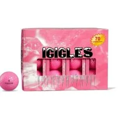 Rock Icicles Golf Balls 6 Rock Icicles Golf Balls -CLUBS Shop Pink