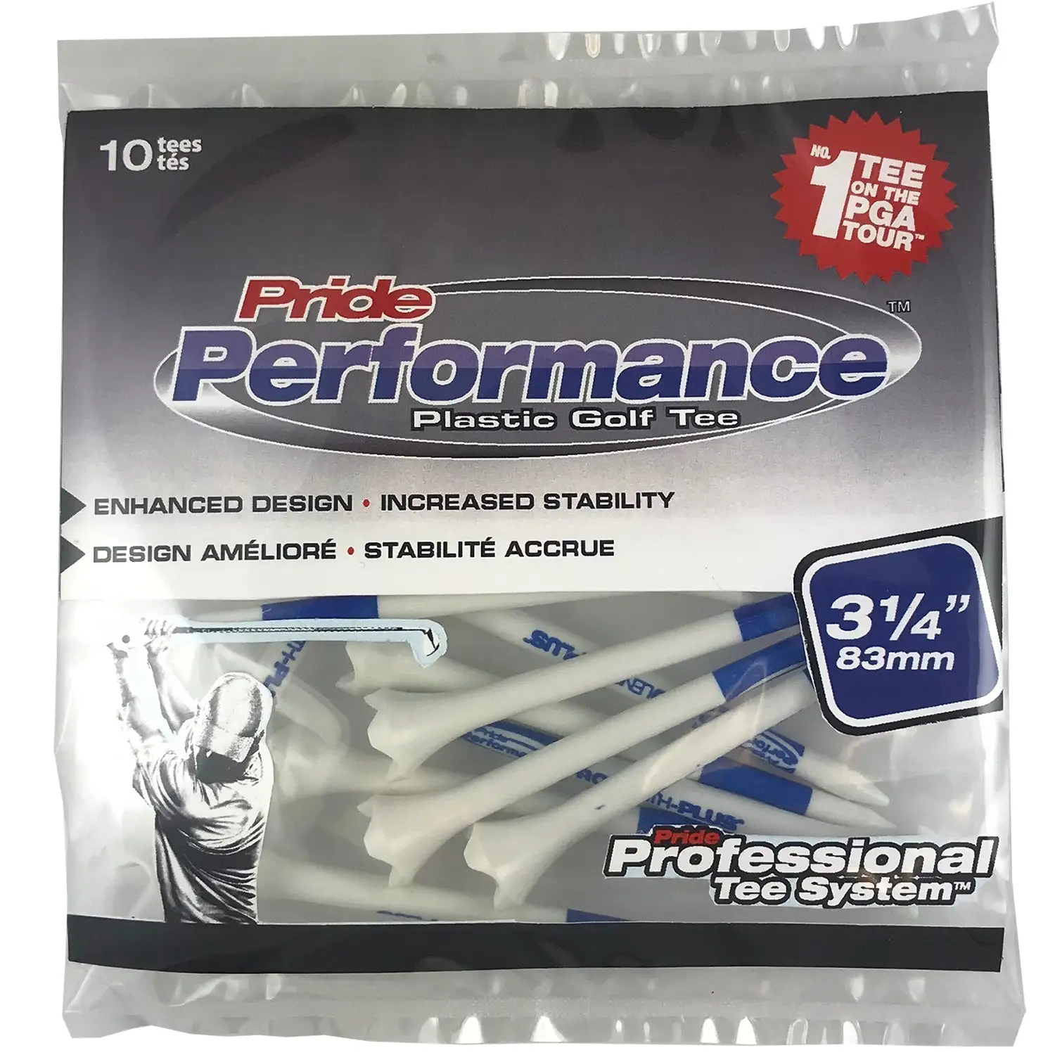 J&M Pride Performance Plastic PTS Golf Tees 4 J&M Pride Performance Plastic PTS Golf Tees - Image 4