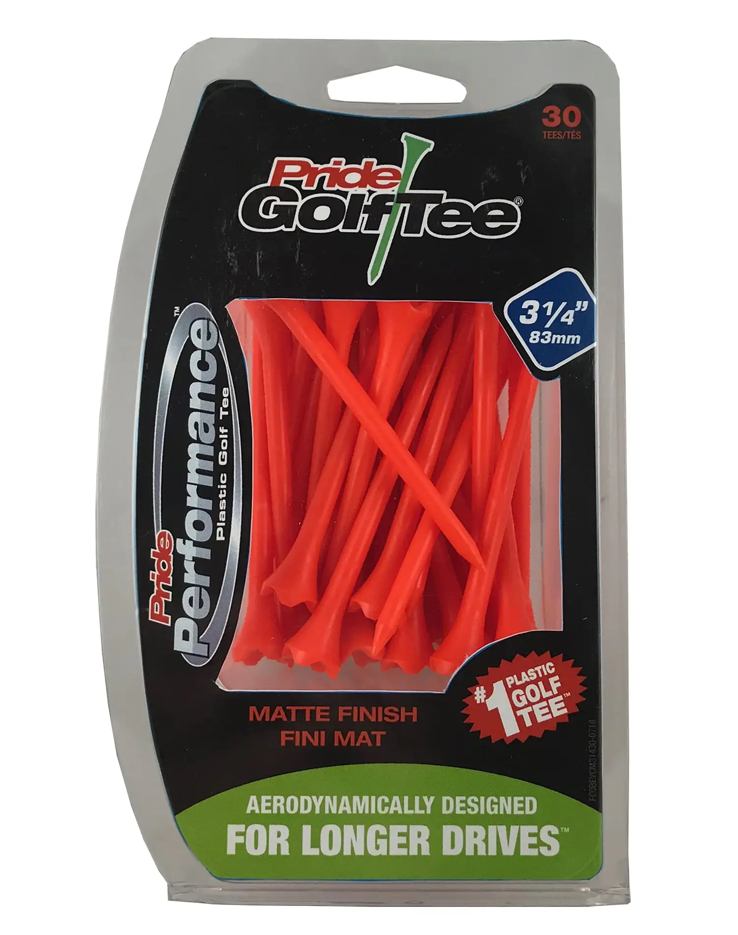 J&M Pride Performance Matte Finish Golf Tees 6 J&M Pride Performance Matte Finish Golf Tees - Image 6