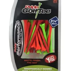 J&M Pride Performance Matte Finish Golf Tees 16 J&M Pride Performance Matte Finish Golf Tees -CLUBS Shop Pride Performance Matte 314 Mix 30ct 88003