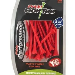 J&M Pride Performance Matte Finish Golf Tees 17 J&M Pride Performance Matte Finish Golf Tees -CLUBS Shop Pride Performance Matte 314 Red 30ct 88001