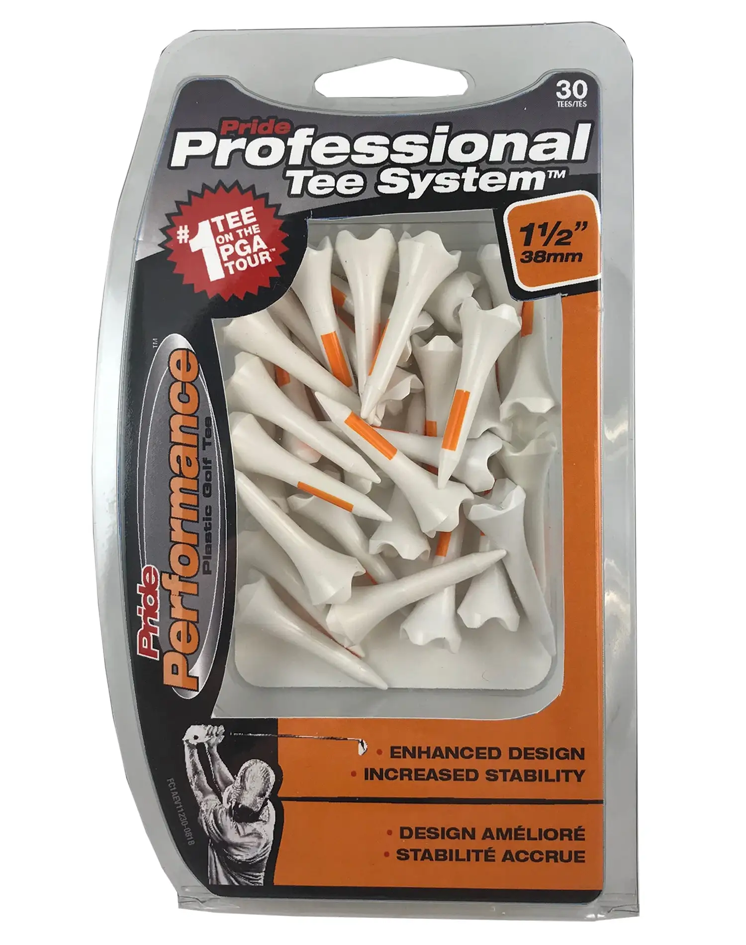 J&M Pride Performance Plastic PTS Golf Tees 6 J&M Pride Performance Plastic PTS Golf Tees - Image 6
