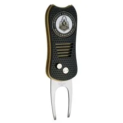 Team Golf Retractable Switchblade Switchfix Divot Tool Ball Marker - NCAA -CLUBS Shop Purdue 09a6925e 2beb 4050 8e73 1bd461089825