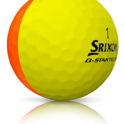 Cleveland Golf Srixon Q-Star Tour Divide Golf Balls - Dozen -CLUBS Shop Q StarDivideOrangeYellowBall2