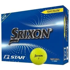 Cleveland Golf Srixon Q-Star Golf Balls -CLUBS Shop Q StarYellow0