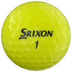 Cleveland Golf Srixon Q-Star Golf Balls -CLUBS Shop Q StarYellow3
