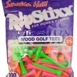 CaddiesShack RIPStixx Golf Tees - 2.125" -CLUBS Shop RIPStixx2.125 CitrusMix