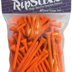 CaddiesShack RIPStixx Golf Tees - 3.25" -CLUBS Shop RIPStixx3.25 Orange