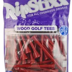CaddiesShack RIPStixx Golf Tees - 3.25" -CLUBS Shop RIPStixx3.25 Red