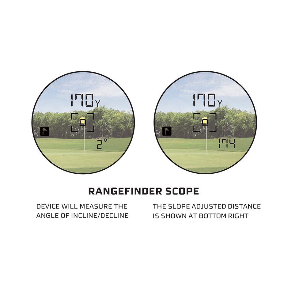 Izzo Golf Callaway Golf 200s Laser Rangefinder, Blue With Slope 6 Izzo Golf Callaway Golf 200s Laser Rangefinder, Blue With Slope - Image 6