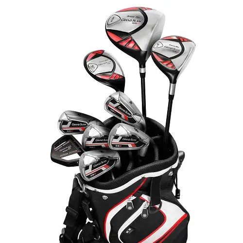 Hireko Powerbilt Grand Slam Complete Golf Set Red Series 1 Hireko Powerbilt Grand Slam Complete Golf Set Red Series