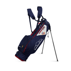 Sun Mountain Golf 2022 UltraLight 2.5+ 4-Way Stand Carry Bag -CLUBS Shop SM25Navy White Red