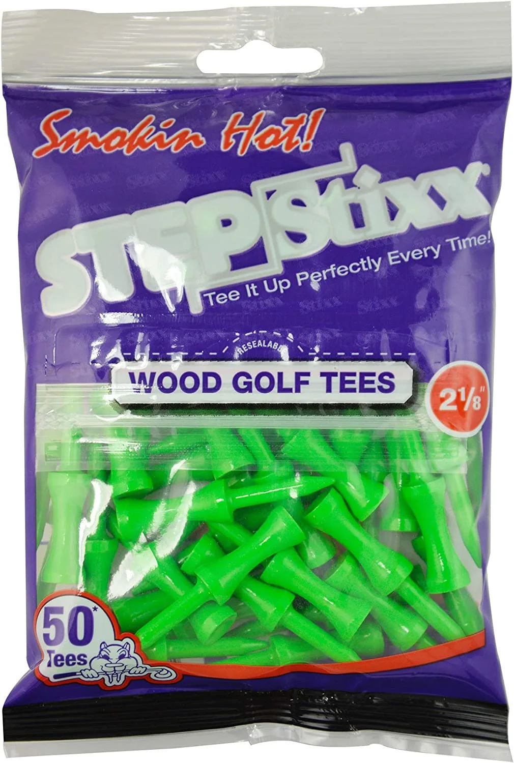 CaddiesShack STEPStixx Golf Tees - 2.125" 3 CaddiesShack STEPStixx Golf Tees - 2.125" - Image 3