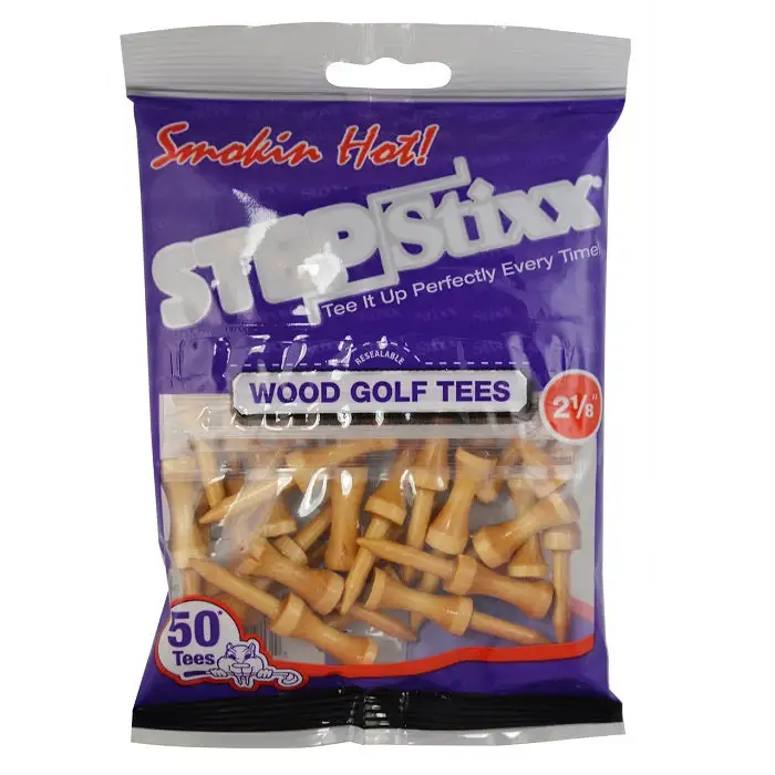 CaddiesShack STEPStixx Golf Tees - 2.125" 1 CaddiesShack STEPStixx Golf Tees - 2.125"