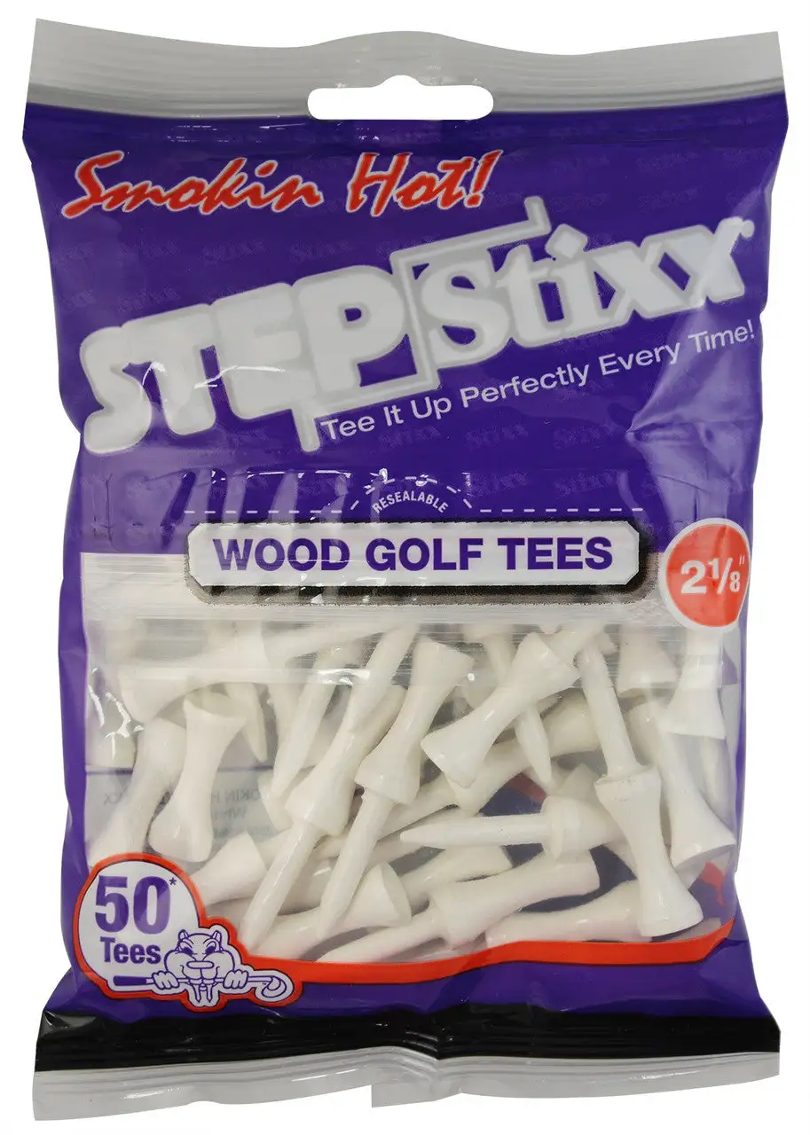 CaddiesShack STEPStixx Golf Tees - 2.125" 2 CaddiesShack STEPStixx Golf Tees - 2.125" - Image 2