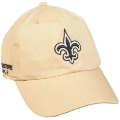 CaddiesShack Bridgestone Golf '47 Brand NFL Clean Up Hats (Alternate Colors) -CLUBS Shop Saints Alt db37aa94 1736 412e bd4d 3cd1704cdf89