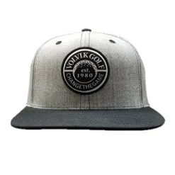 Volvik Golf VSB Snapback Hat / Cap -CLUBS Shop Snapback VSB 18 Grey Black 3
