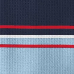 Sun Mountain Sonnenalp Mid-Stripe Golf Towel -CLUBS Shop Sonnenalp TOWELFROSTNAVYREDcopy