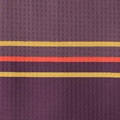 Sun Mountain Sonnenalp Mid-Stripe Golf Towel -CLUBS Shop Sonnenalp TOWELPORTBRICKGOLDcopy