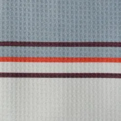 Sun Mountain Sonnenalp Mid-Stripe Golf Towel -CLUBS Shop Sonnenalp TOWELWHITECADETBRICKcopy