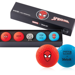 Volvik Marvel Limited Edition Marvel Golf Ball Gift Packs -CLUBS Shop Spider Man Box