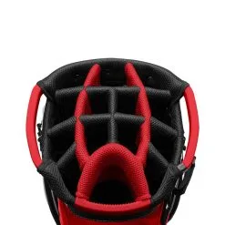 Srixon Premium Cart Bag -CLUBS Shop SrixonPremiumCartBags RedBlack3