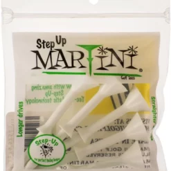 J&M Martini Tees - Step Up Tees -CLUBS Shop StepUp White