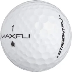 Golf Works Maxfli StraightFli Golf Balls -CLUBS Shop StraightFli Glossy White 2