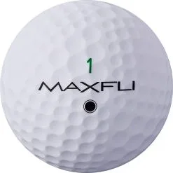 Golf Works Maxfli StraightFli Golf Balls -CLUBS Shop StraightFli Matte White