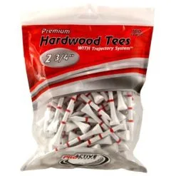 ProActive Sports Premium Hardwood Trajectory System Golf Tees -CLUBS Shop TE234TS100