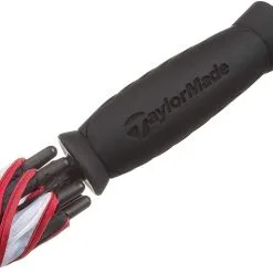 Hireko TaylorMade 60" Single Canopy Umbrella - White & Black -CLUBS Shop TaylormadeTMUmbrellaHireko 3