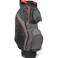 Sun Mountain Golf 2021 Teton Cart Bag -CLUBS Shop TetonBlack Gun RedAltShot