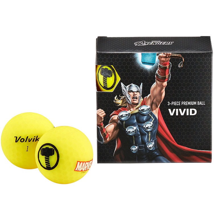 Volvik Marvel Character Golf Ball 4 Pack 12 Volvik Marvel Character Golf Ball 4 Pack - Image 12