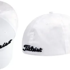2nd Swing Titleist Performance Twill Golf Hat - White/Black -CLUBS Shop TitelistPerformanceTwill2017HatWhite 8495964 4