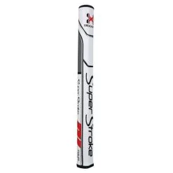 Hireko SuperStroke Traxion Tour Putter Grips -CLUBS Shop Tour1.0WhiteRedGray