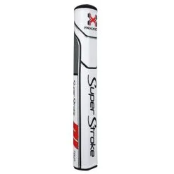 Hireko SuperStroke Traxion Tour Putter Grips -CLUBS Shop TourWhiteRedGray5.0