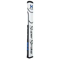 Hireko SuperStroke Traxion Flatso Putter Grips -CLUBS Shop TraxionFlatsoBlackWhiteBlue0