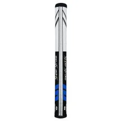 Hireko SuperStroke Traxion Flatso Putter Grips -CLUBS Shop TraxionFlatsoBlackWhiteBlue2