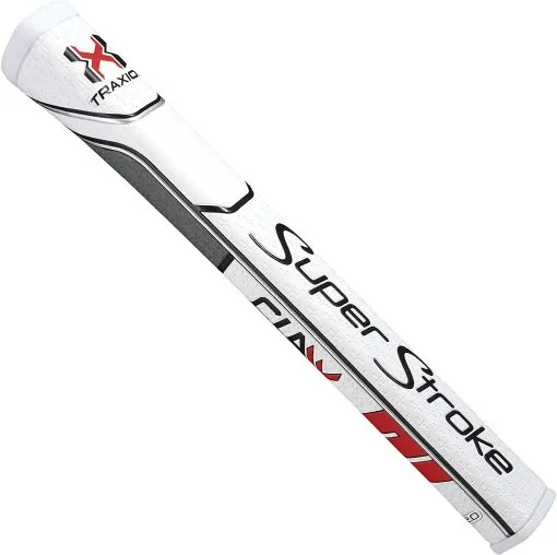 Hireko SuperStroke Traxion Claw Putter Grips -CLUBS Shop Traxion Claw 1.0 Red