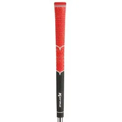 Hireko Karma Golf V-Cord Grips - Standard -CLUBS Shop V Cord Red