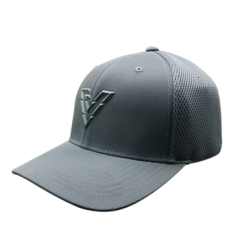Volvik Golf VBM V Logo FlexFit Hat -CLUBS Shop V Logo FlexFit Grey 1