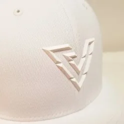 Volvik Golf VBM V Logo FlexFit Hat -CLUBS Shop V Logo FlexFit White 2