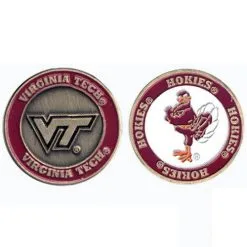J&M NCAA Double Sided Collegiate Golf Ball Marker Coins -CLUBS Shop Virginia Tech
