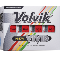 Volvik Vivid Matte Finish Golf Balls - Dozen 22 Volvik Vivid Matte Finish Golf Balls - Dozen -CLUBS Shop Vivid R