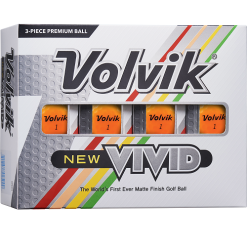 Volvik Vivid Matte Finish Golf Balls - Dozen 24 Volvik Vivid Matte Finish Golf Balls - Dozen -CLUBS Shop Vivid SO