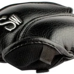 HNM Golf Volf Golf Black Synthetic Leather Iron Covers Set -CLUBS Shop VolfGolfHeadcover BlackLeatherIrons3