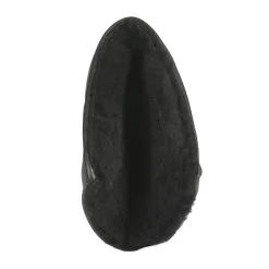 HNM Golf Volf Golf Black Synthetic Leather Shamrock Putter Cover -CLUBS Shop VolfGolfHeadcovers BlackShamrockBladePutter3